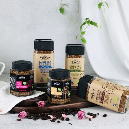 진한 로스팅의 유기농 공정 무역 다크 로스트 커피