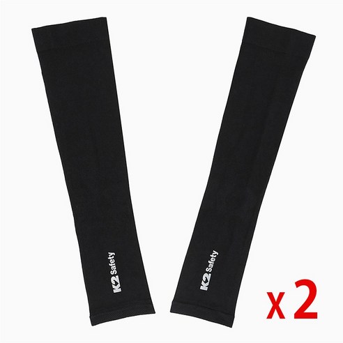 K2 SAFETY 베이직 쿨토시 IUS21904, 블랙, 2세트
