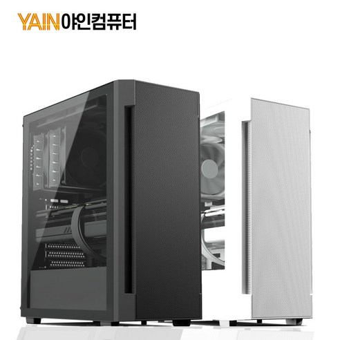 야인컴퓨터 YAIN 사무용게이밍 121F55 i3 12100F RX550 조립컴퓨터 본체, i3 12100F RX550 PC