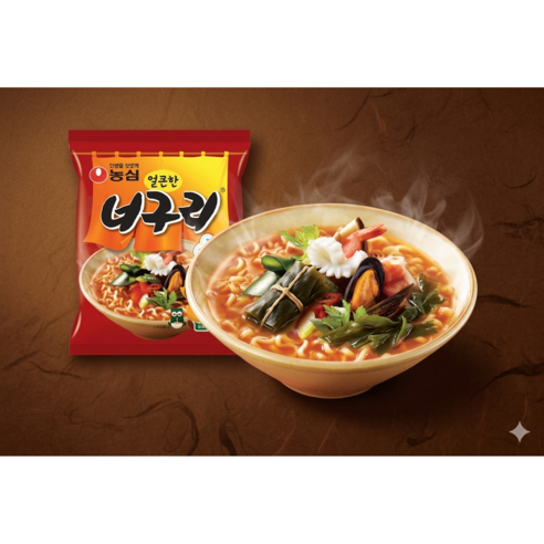농심 얼큰한 너구리