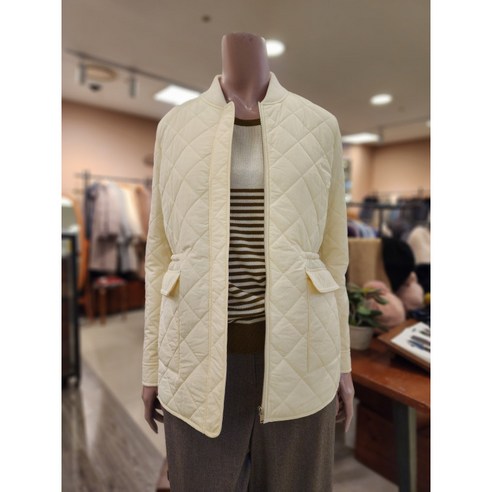 BCBG [올앤선드리] SP네오 퀼팅JK - A4S1J122 14 [CREAM]