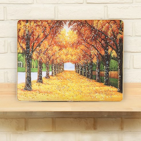 꾸미아트 금전 300x400 풍수인테리어 그림액자, 단풍, 색상:단풍, 1개