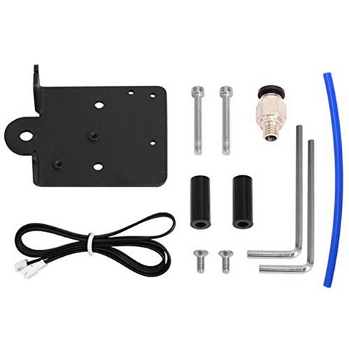 Xzante Creality CR10 Ender-3 3D 프린터 용 다이렉트 드라이브 압출기 변환 키트 알루미늄 합금 어댑터, 보여진 바와 같이