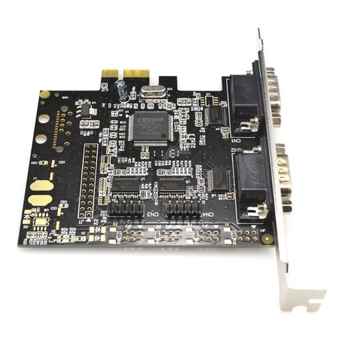 Lopbinte PCIE 직렬 포트 카드 - 4포트 9핀 RS232 확장, 1