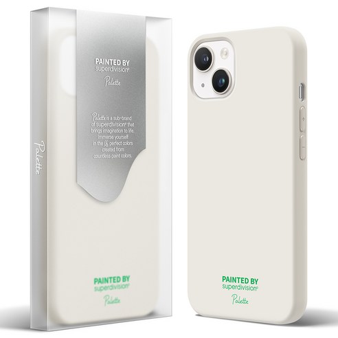 [OKㅣ강추] 화려한 컬러 팔레트가 담긴 슈퍼디비전 아이폰 실리콘 케이스 [OKNOWㅣ추천상품]