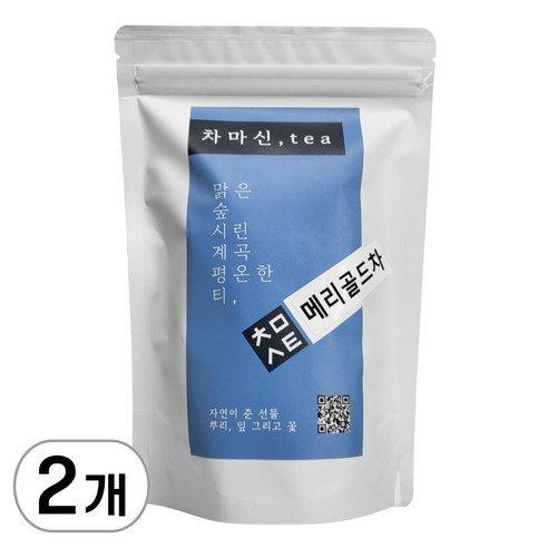 차마신티 메리골드차 티백 건강한 자연의 향기, 0.5g, 2개, 50개입