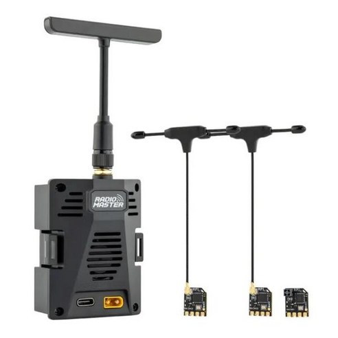 드론 RadioMaster 레인저 마이크로 ELRS 모듈 TX16S TX12 MKII 원격 제어 2.4GHz, 02 Combo Set