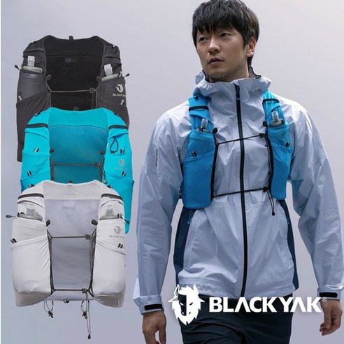 블랙야크 트레일러닝 트레킹 등산 조끼 물통 가방 수납 알파인런UL5 M L