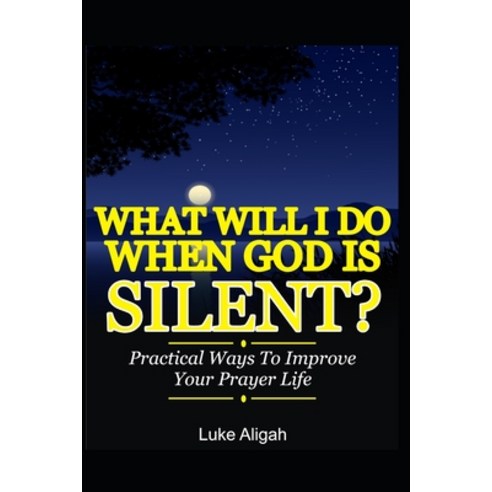 What Will I Do When God Is Silent?: Practical Ways To Improve Your Prayer Life Paperback, Independently Published