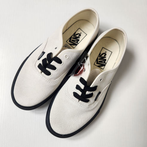 [국내매장판] 반스 스웨이드 반스 어센틱 마쉬멜로우/블랙 스니커즈 편안한 신발