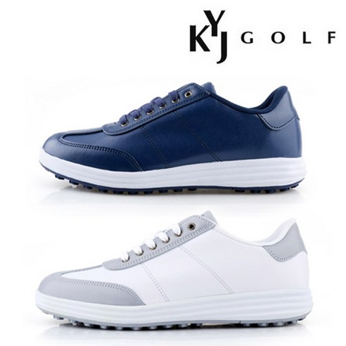 김영주골프 여성용 레더 스파이크리스 골프화