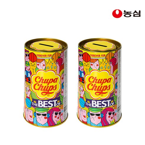 농심 츄파춥스 20입 캔 (220g X 2개) 다양한 맛