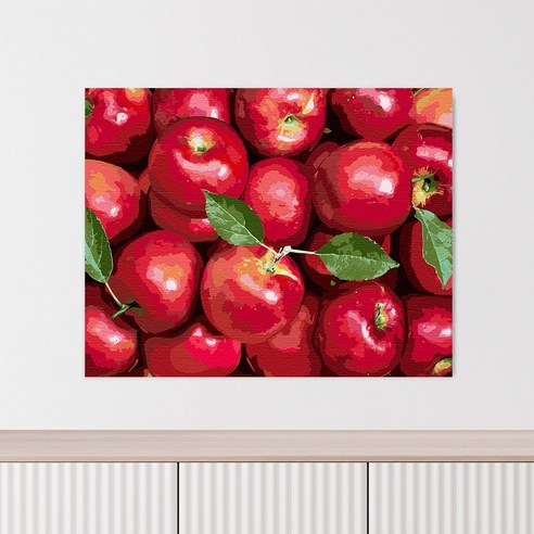 플레이어바웃 DIY 사과의 정원 명화그리기 세트 유화 40 x 50, 1개