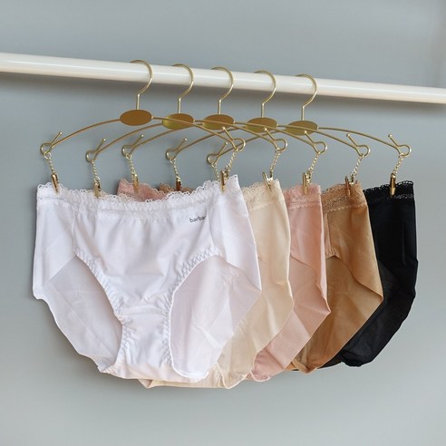 마치 아무것도 입지 않은 듯 자유로운 착용감, 바바라 심리스 팬티