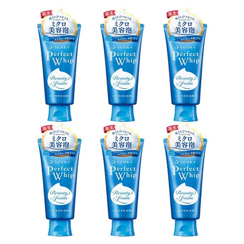 센카 퍼펙트휩a 클렌징폼, 120g, 6개