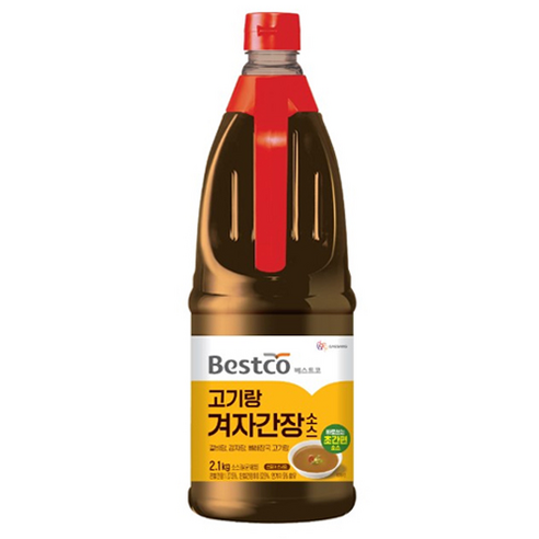 베스트코 고기랑 겨자간장 소스, 2.1kg, 1개
