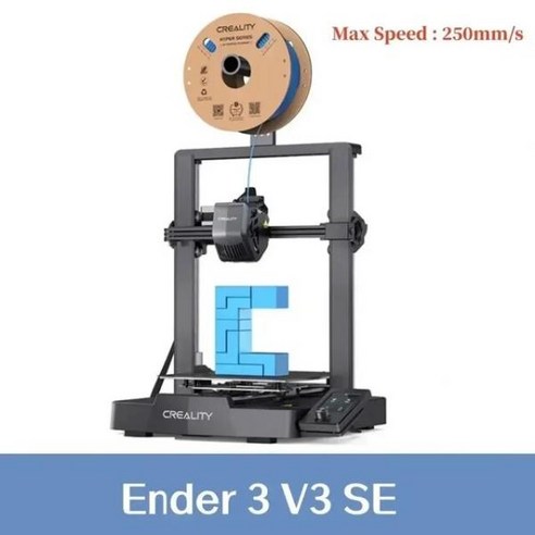 CREALITY Ender-3 V3 KE 3D 프린터 빠른 인쇄 속도 스마트 Creality OS X축 선형 레일 더블 팬 300 °, 01 Ender-3 V3 SE 킹룬3d