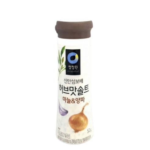   청정원/허브맛솔트ㅡ마늘＆양파 52g, 1개