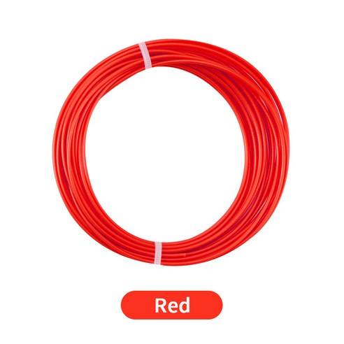 ABS 필라멘트 3D 펜 인쇄 1.75mm 10M 드로잉 재료 크리에이티브 장난감 선물 어린이 회사 프린팅, 02 ABS Red 10M