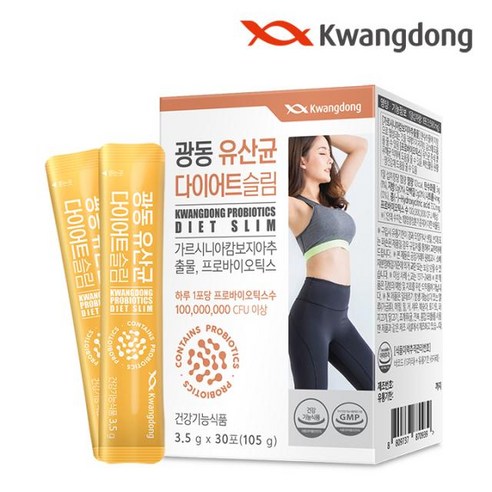 광동 유산균 다이어트 슬림 30포, 105g, 1개