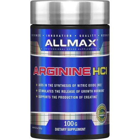 Allmax 아르기닌 HCI, 1개, 100g