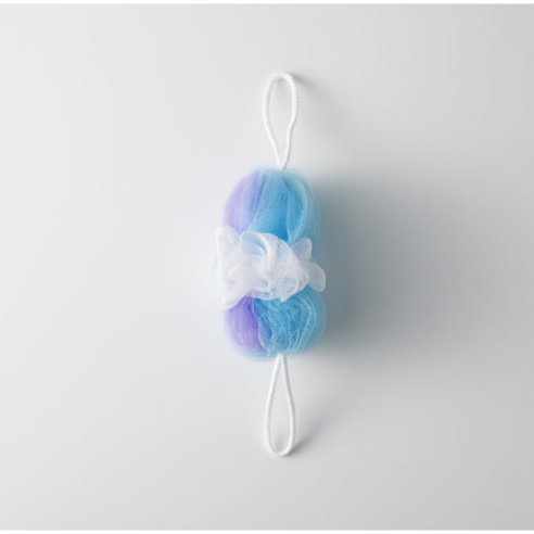 마나 믹스컬러 거품 샤워볼 B873, 1개, 블루, 1개입