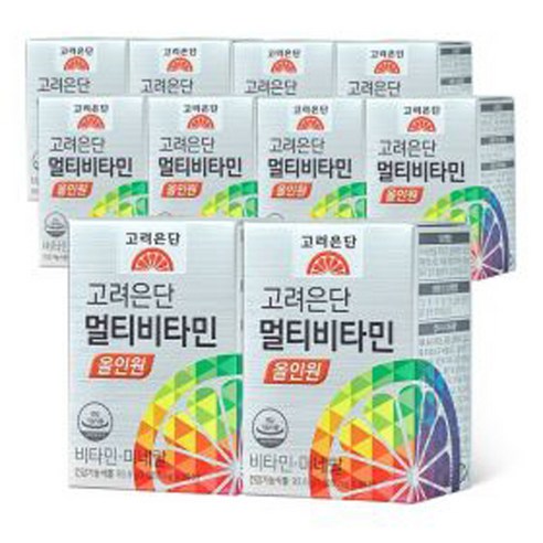 고려은단 멀티비타민 올인원 1560mg x 60정, 2개 프리미엄멀티비타민골드