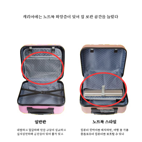 할인된 가격으로 구매 가능한 14인치 미니 캐리어