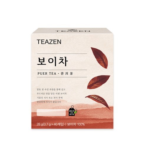 티젠 보이차, 28g, 1개
