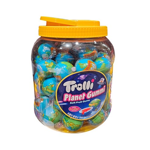 코스트코 Trolli 트롤리 지구젤리 ,플래닛 구미 1147g (18.8g X 61개입) ,스페인