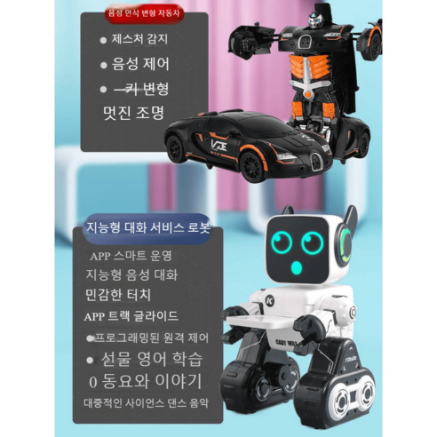 반려로봇 배달 서비스로봇 애완 장난감 RC, 삼전판 180분, 옵션5