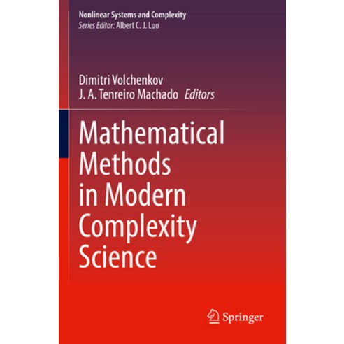 (영문도서) Mathematical Methods in Modern Complexity Science Paperback, Springer, English, 9783030794149
