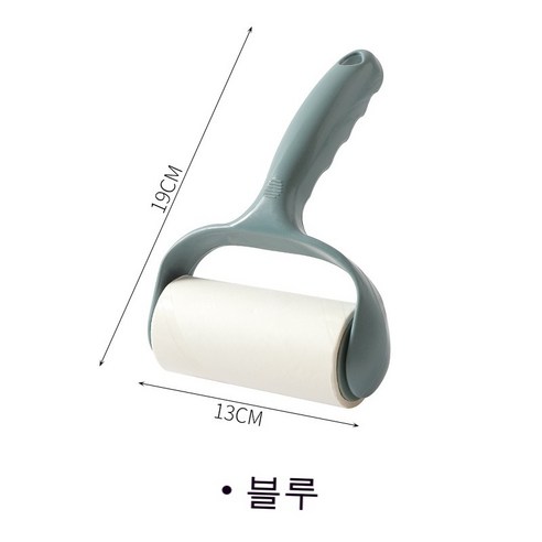 FULE KORELAN 매우 유용한 일상 가제트점모기 찢을 수 있는 롤러 펠트 롤러 솔 점모 점모 신기 제모 옷 제거 점모 솔 옷 두루마리 종이, 청색