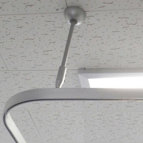 김씨네커튼 트렉레일 병원커튼레일 커튼레일, 단일색상_레일210cm