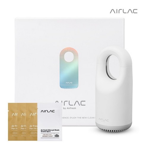 에어락(AirLac) 스타터 킷 스타일러 의류관리기 에어 휴대용 미니 소형 원룸, 에어락, 페이지 시크 브라운