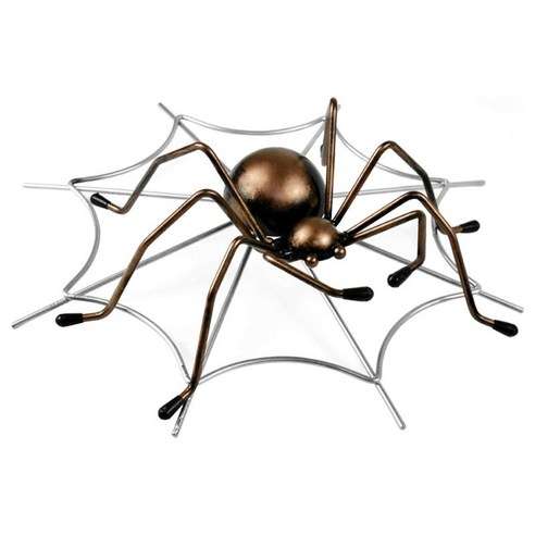 결혼식 파티 장식을 위한 거미 포도주 선반 중앙 장식 장식 병 홀더, 구리, 철