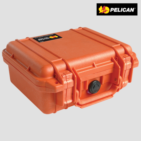 펠리칸 1200 케이스: 오렌지빛 견고함으로 소중한 장비를 안전하게 지키다 펠리칸케이스