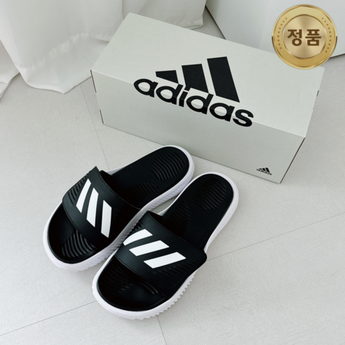 아디다스 알파바운스 슬라이드 슬리퍼 BA8775