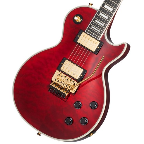 에피폰 알렉스 라이프슨 레스폴 커스텀 액세스 일렉기타 퀼트 루비 Alex Lifeson Les Paul Custom Axcess, 단일 옵션