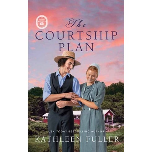 (영문도서) The Courtship Plan: An Amish of Marigold Novel Library Binding, Christian Series Level II (24), English, 9781638086529