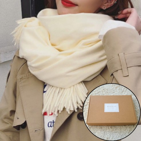 데이그린 남녀공용 숄 머플러 목도리
