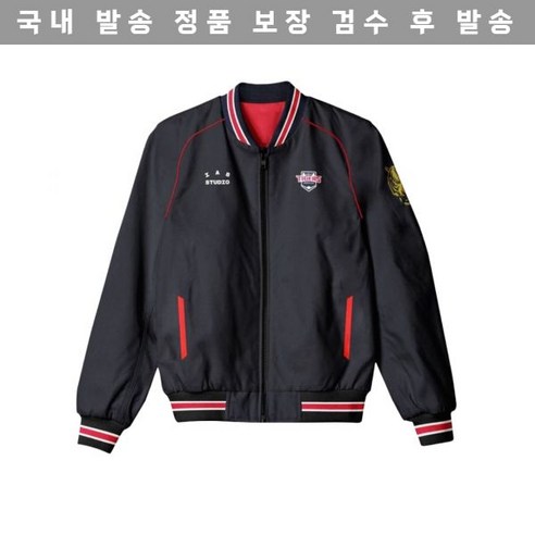 [IAB Studio 정품] 아이앱 스튜디오 x 기아 타이거즈 어센틱 춘추 점퍼 블랙 KIA TIGERS Authentic Spring Autumn Jumper Black 6122  Best 5