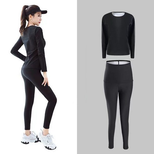 여성 땀복 트레이닝 운동복 상하의 세트 Women''s sportswear