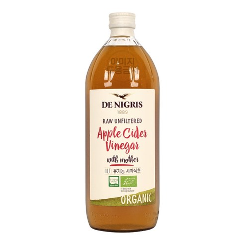 맛과 영양의 비결: 데니그리스 유기농 사과 식초