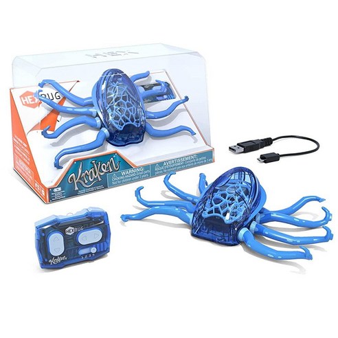 HEXBUG 크라켄 로봇 신화 생물 다양한 색상 347345