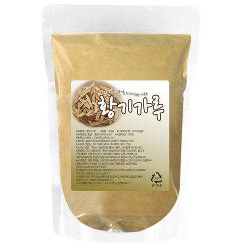 산들약초 국산 황기가루 300g