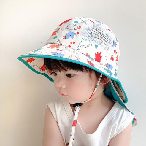 아기 플랩캡 여름 물놀이 아쿠아 썬햇 벙거지 유아동 키즈 모자