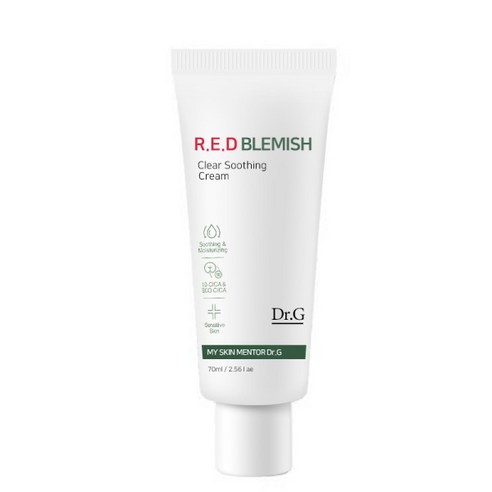 닥터지 레드 블레미쉬 클리어 수딩 크림 70ml (튜브형) THE