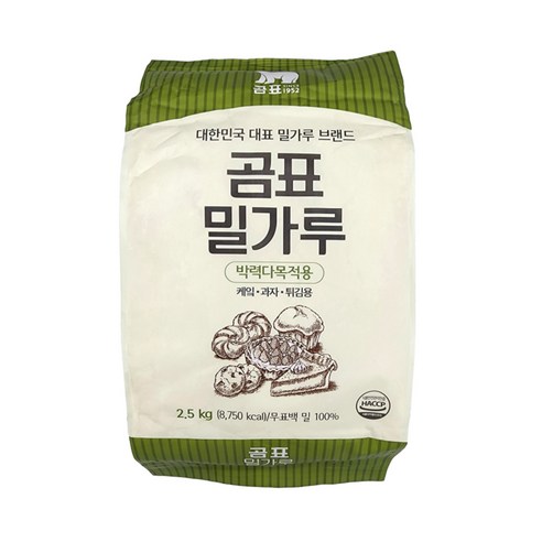 유기농박력분 곰표 밀가루 박력, 2.5kg, 9개 Best Top5 유기농박력분 곰표 밀가루 박력, 2.5kg, 9개 Best Top5