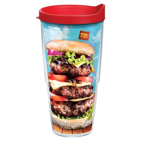 터비스 킵 드링크 핫 & 콜드 텀블러, Bbq Colossal Food, 710ml